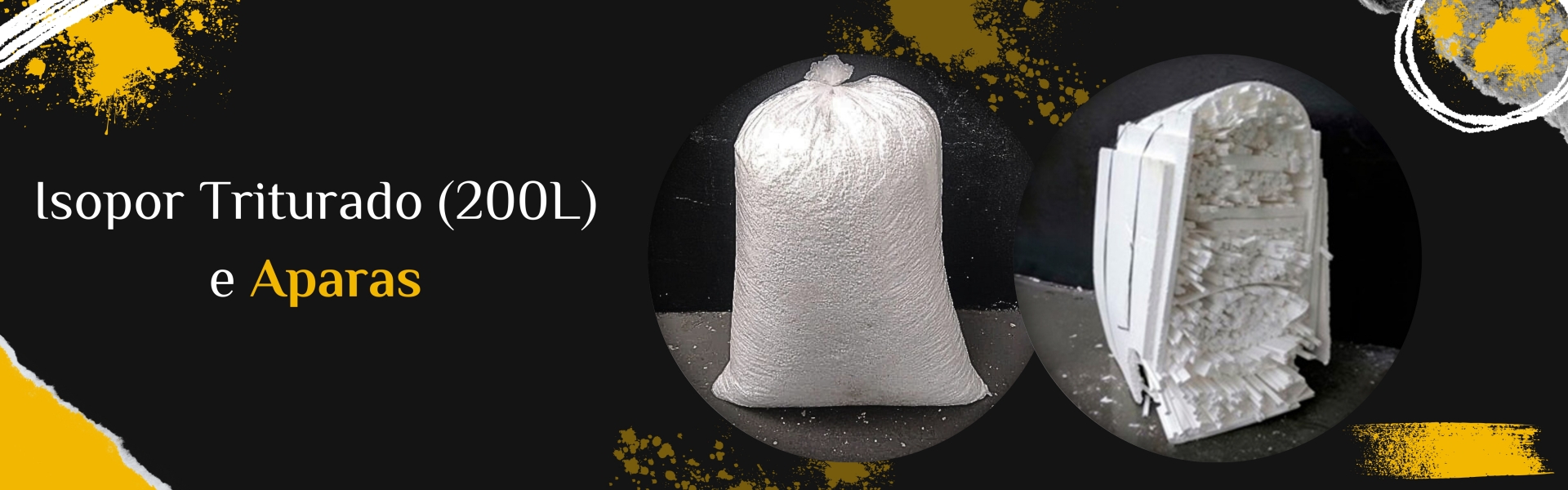 Isopor Triturado e Aparas 